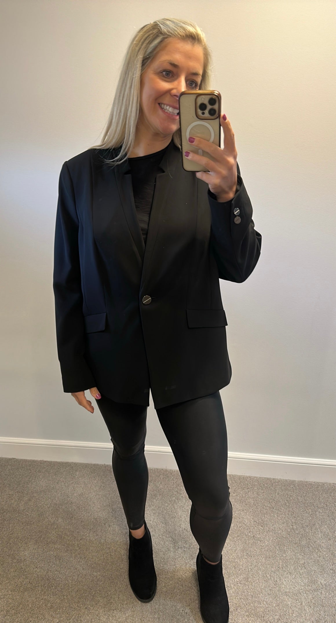 Principles black blazer size 20