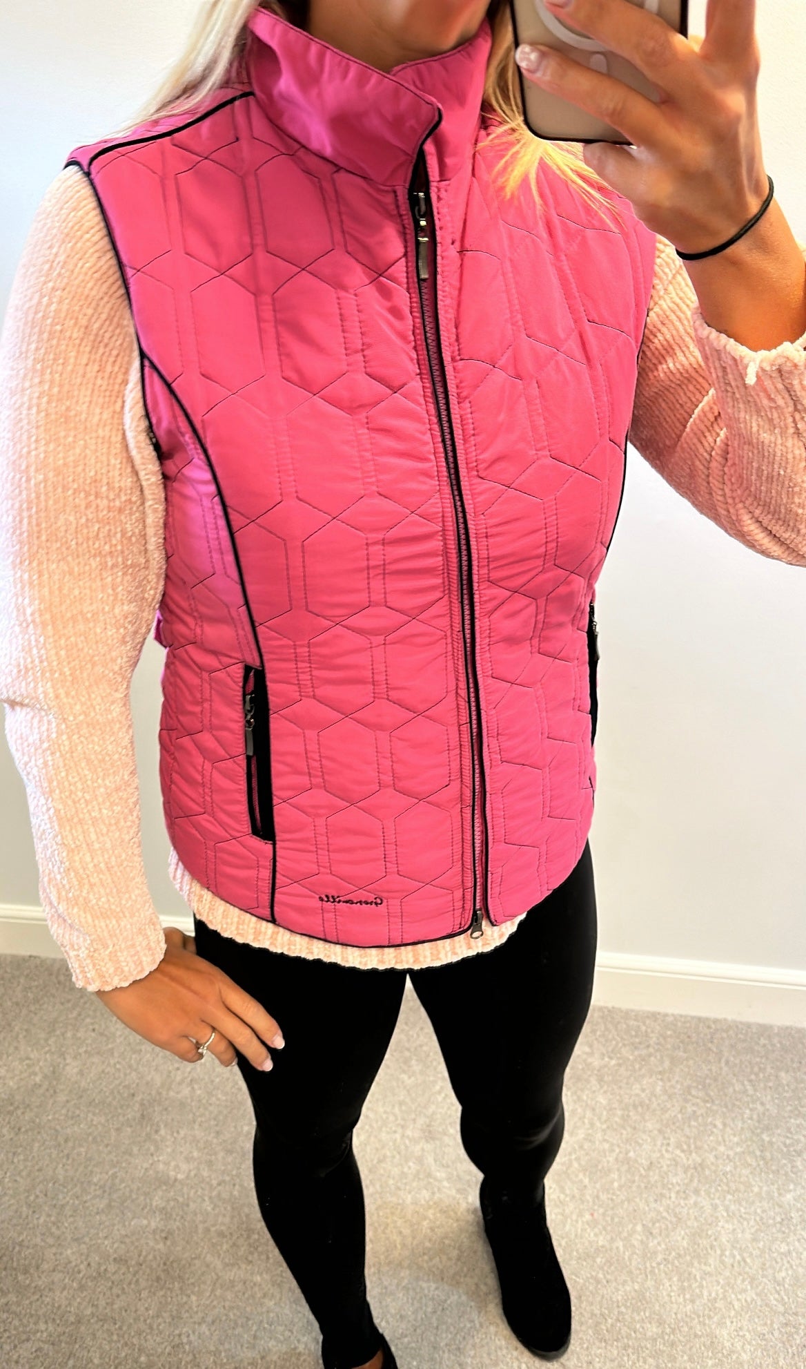 Grenoulle Pink gilet size 12