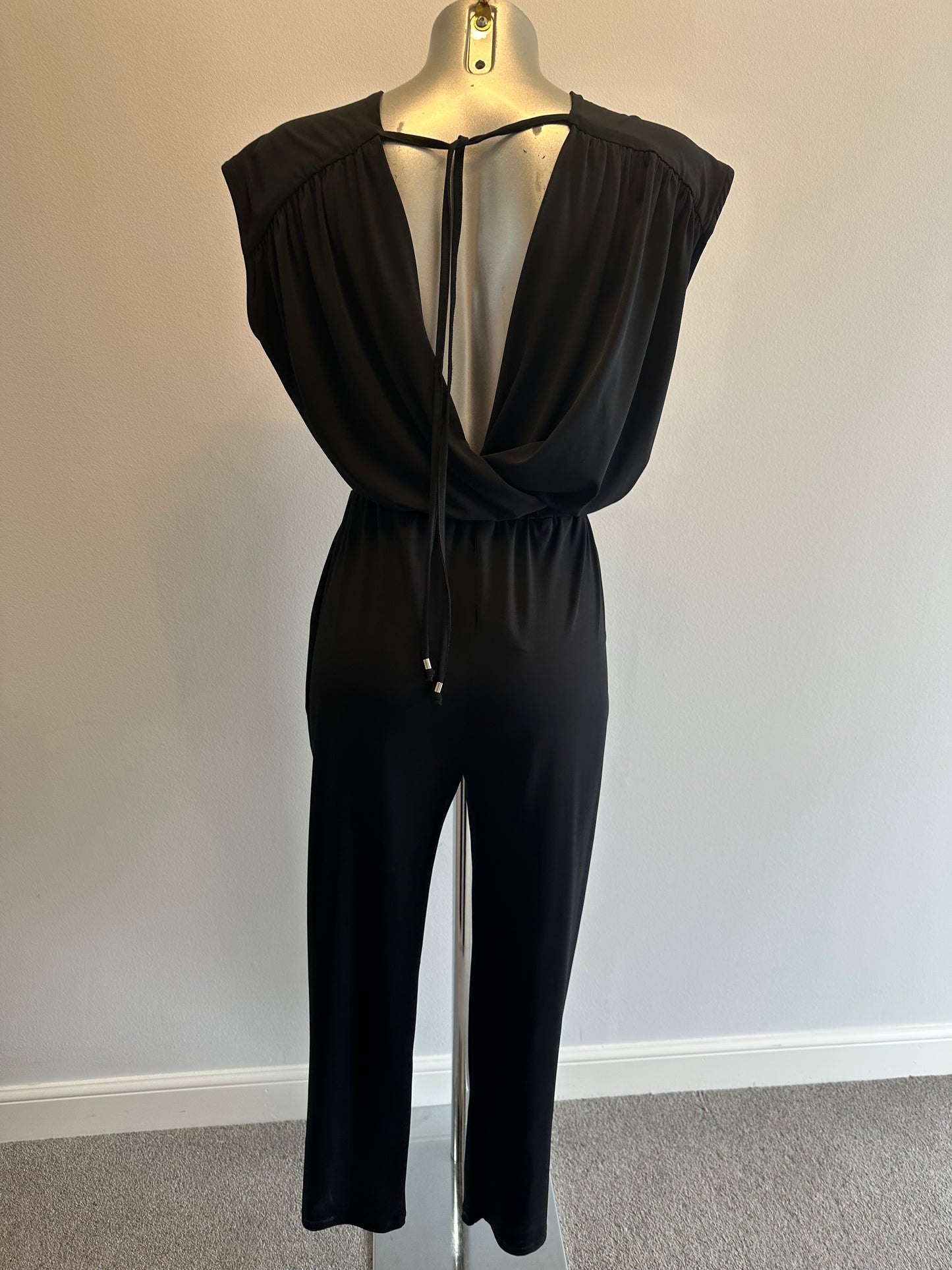 Autograph black jumpsuit size 8