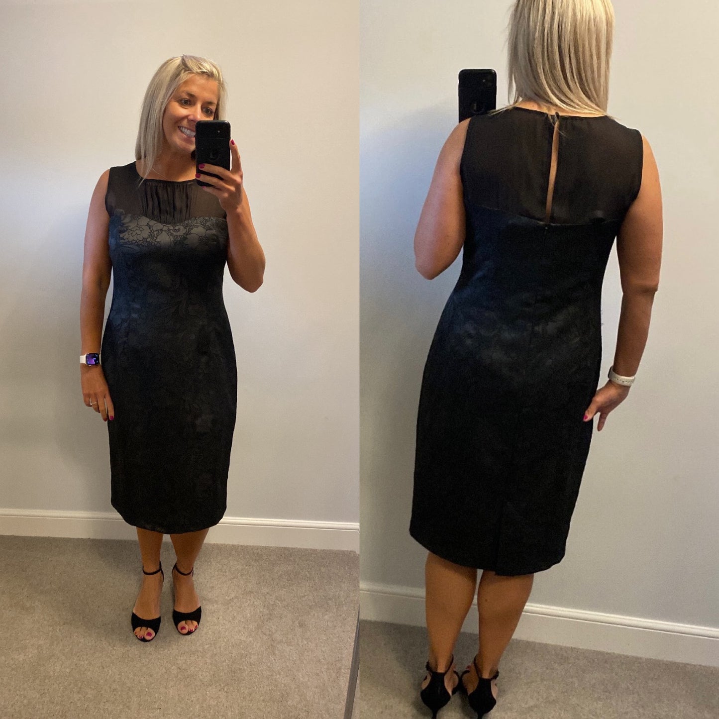 Michaela Louisa black dress size 14