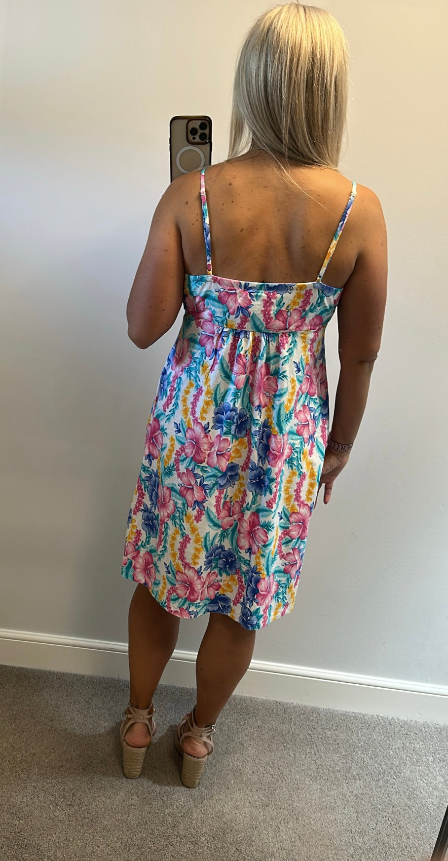 Mantaray floral dress size 16
