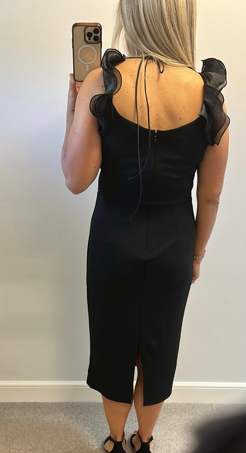 Lipsy black dress size 14