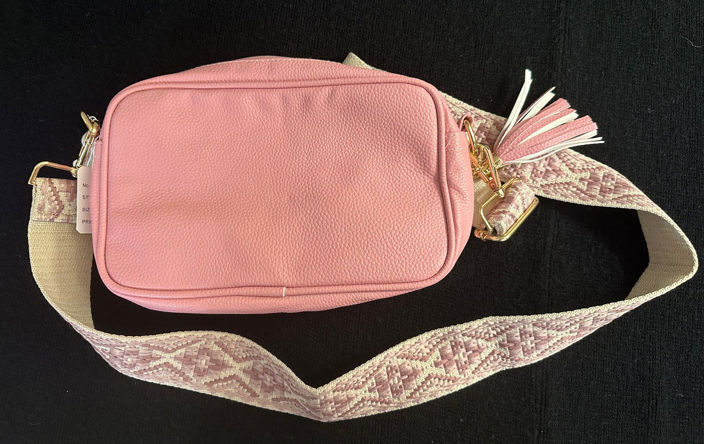 Pink crossover bag brand new includes 2 straps