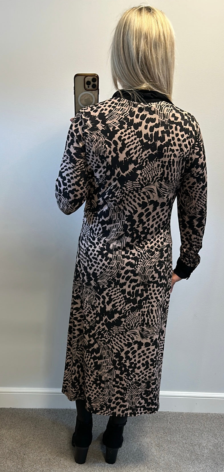 Lipsy animal print dress size 18