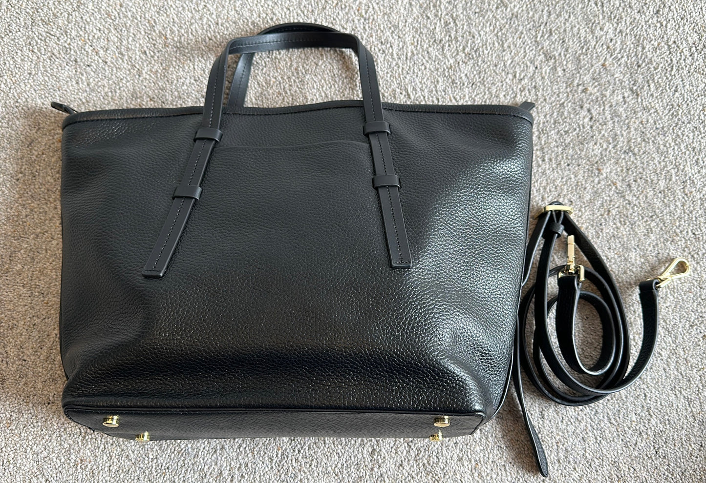 Radley black leather bag