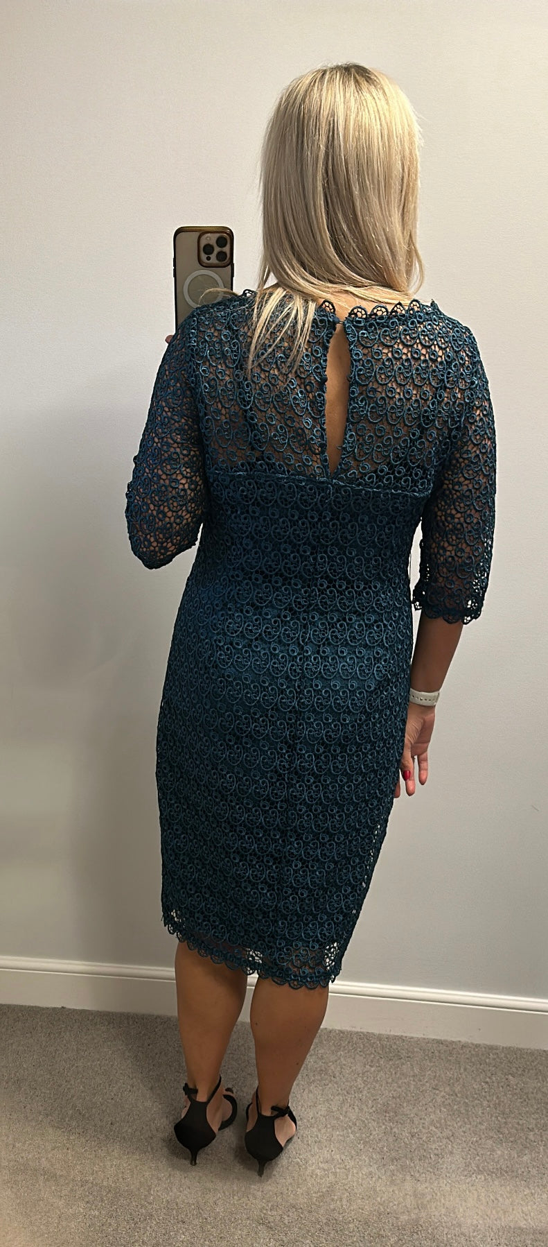 Coast emerald green dress size 16