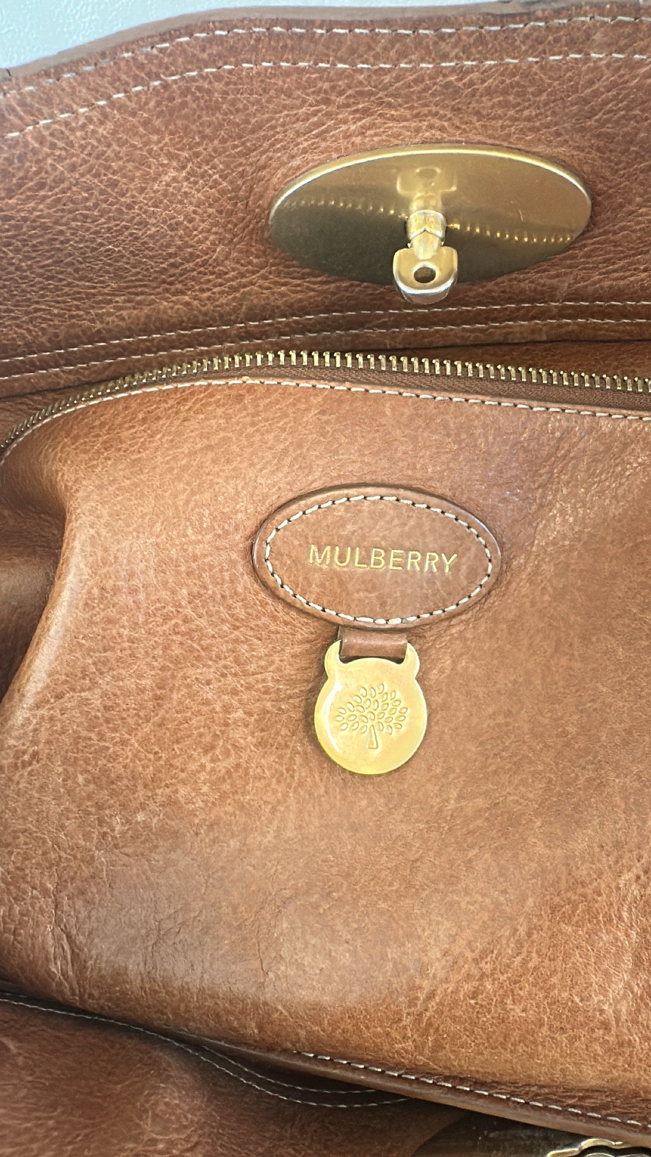 Mulberry Classic Bayswater Tote in Oak