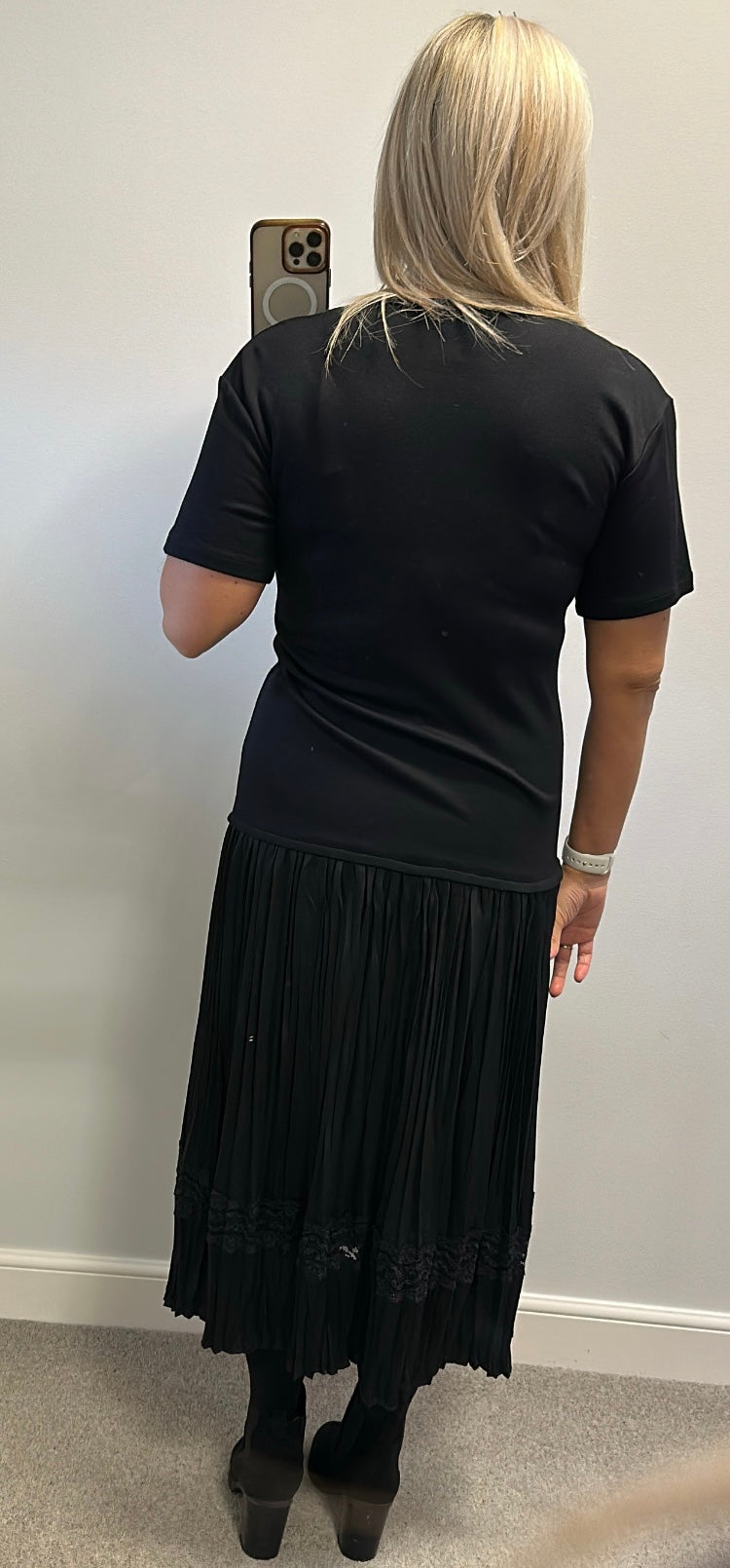 Marks and Spencer’s black dress size 10