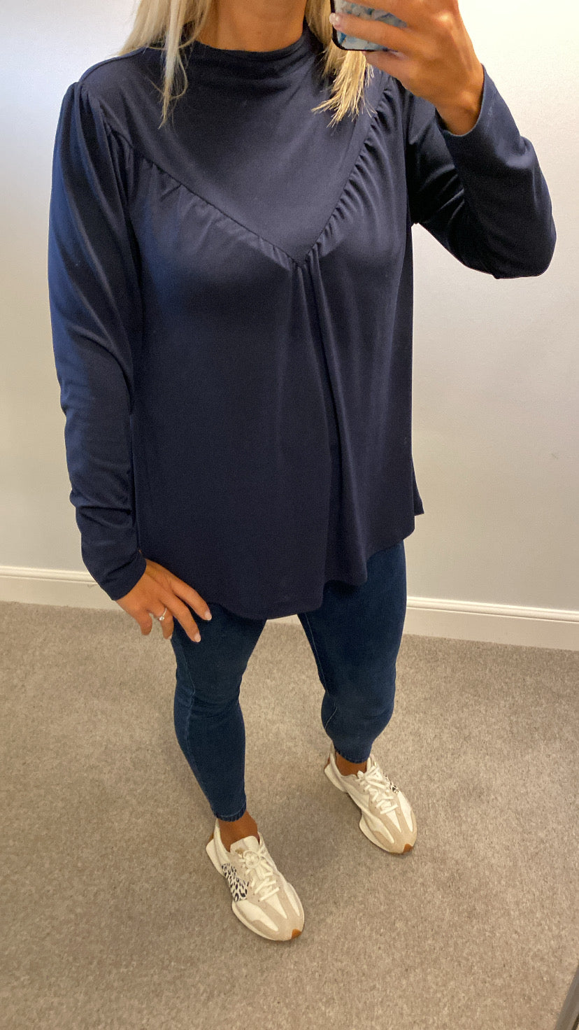 Next navy top size 16