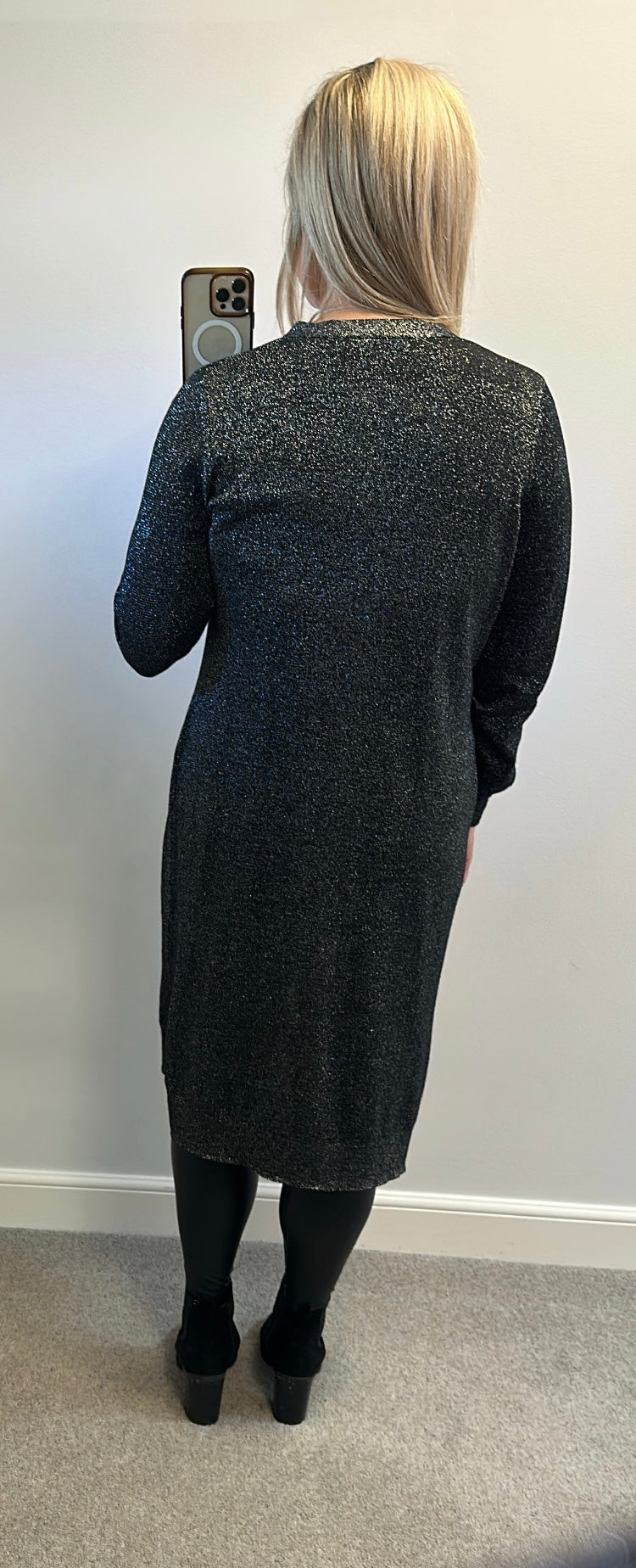 George black shimmer cardigan size 16