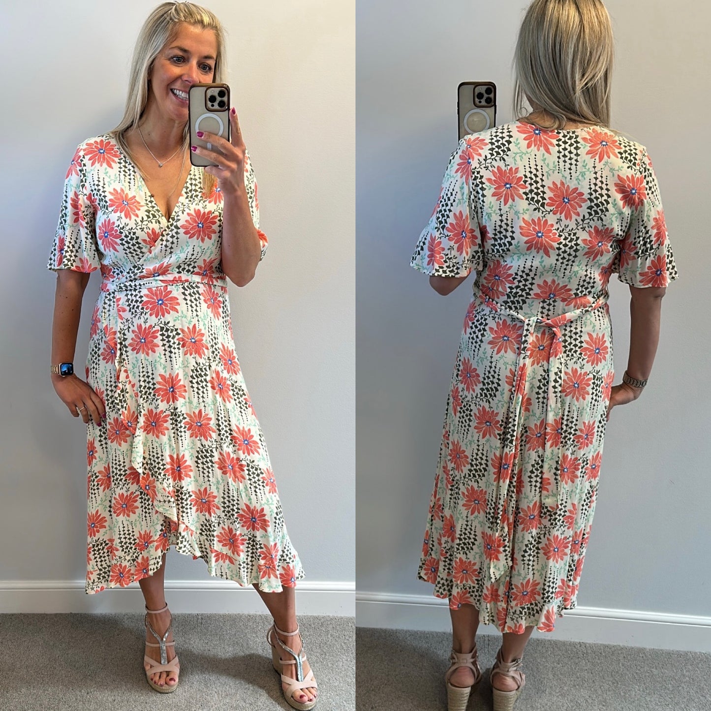 Peruna floral dress size 12
