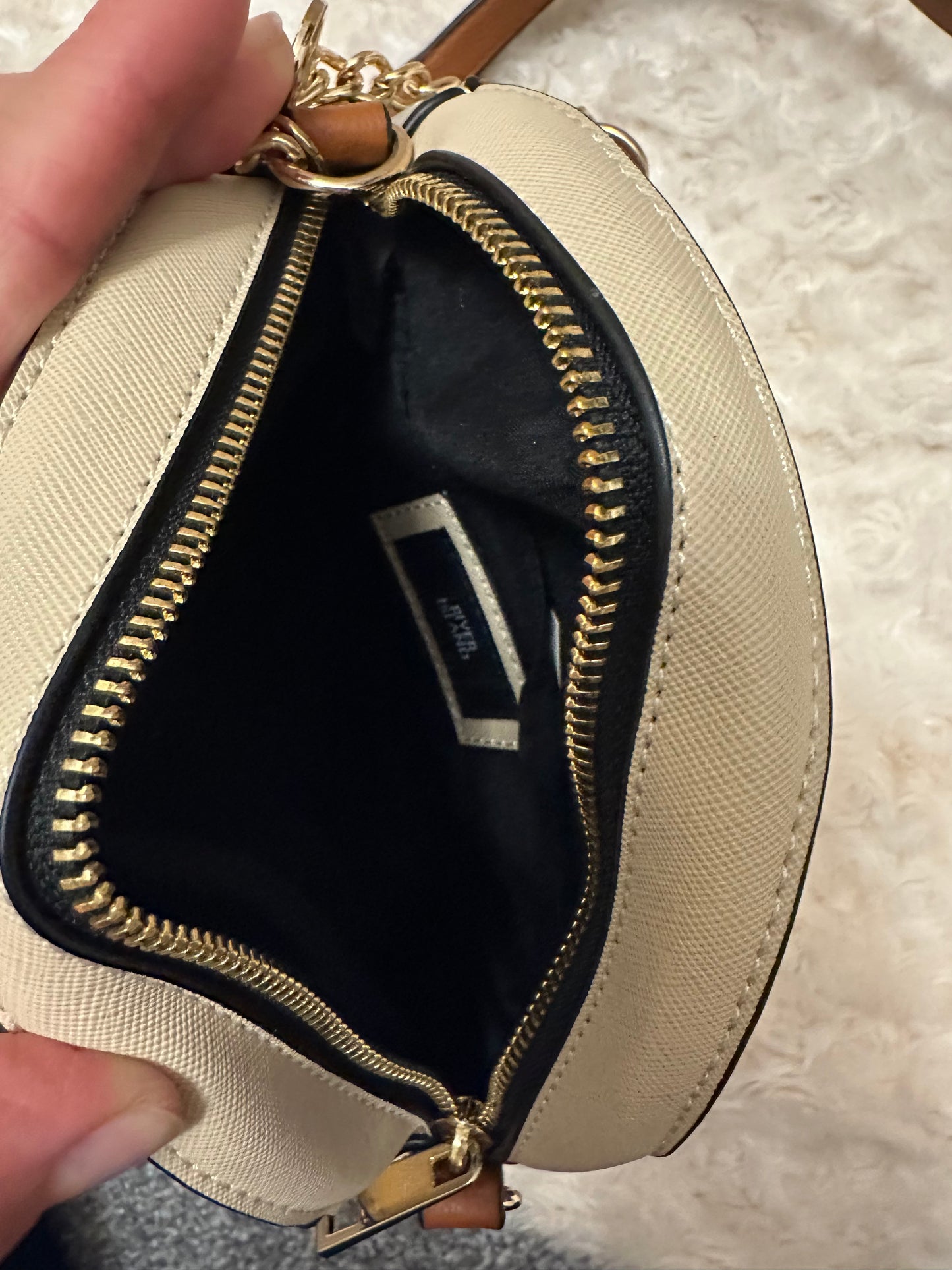 River island tan cross body messenger bag brand new