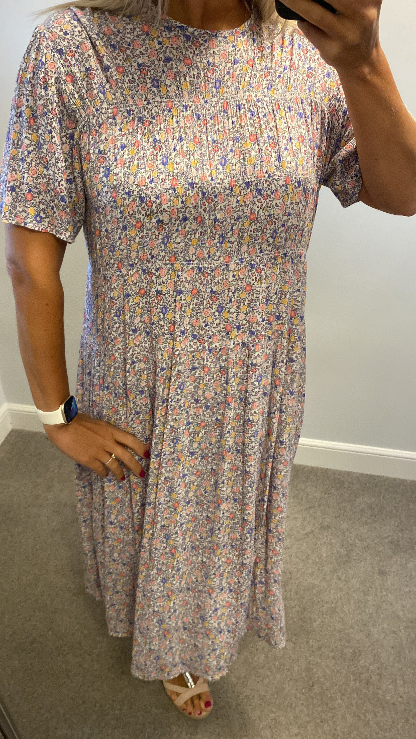 Jeff & co floral print dress size 14