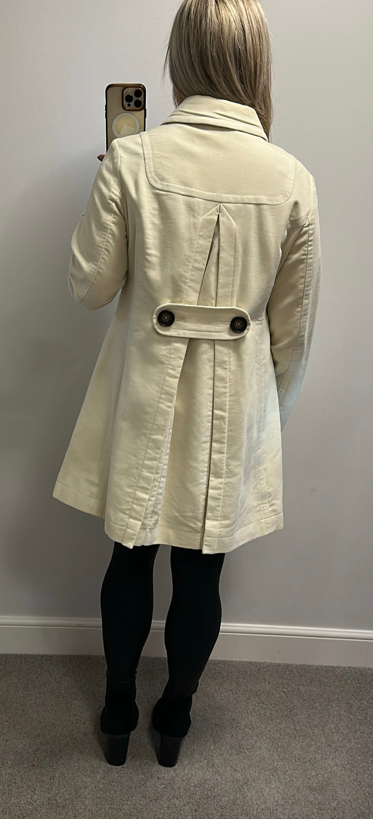 Next cream jacket size 16