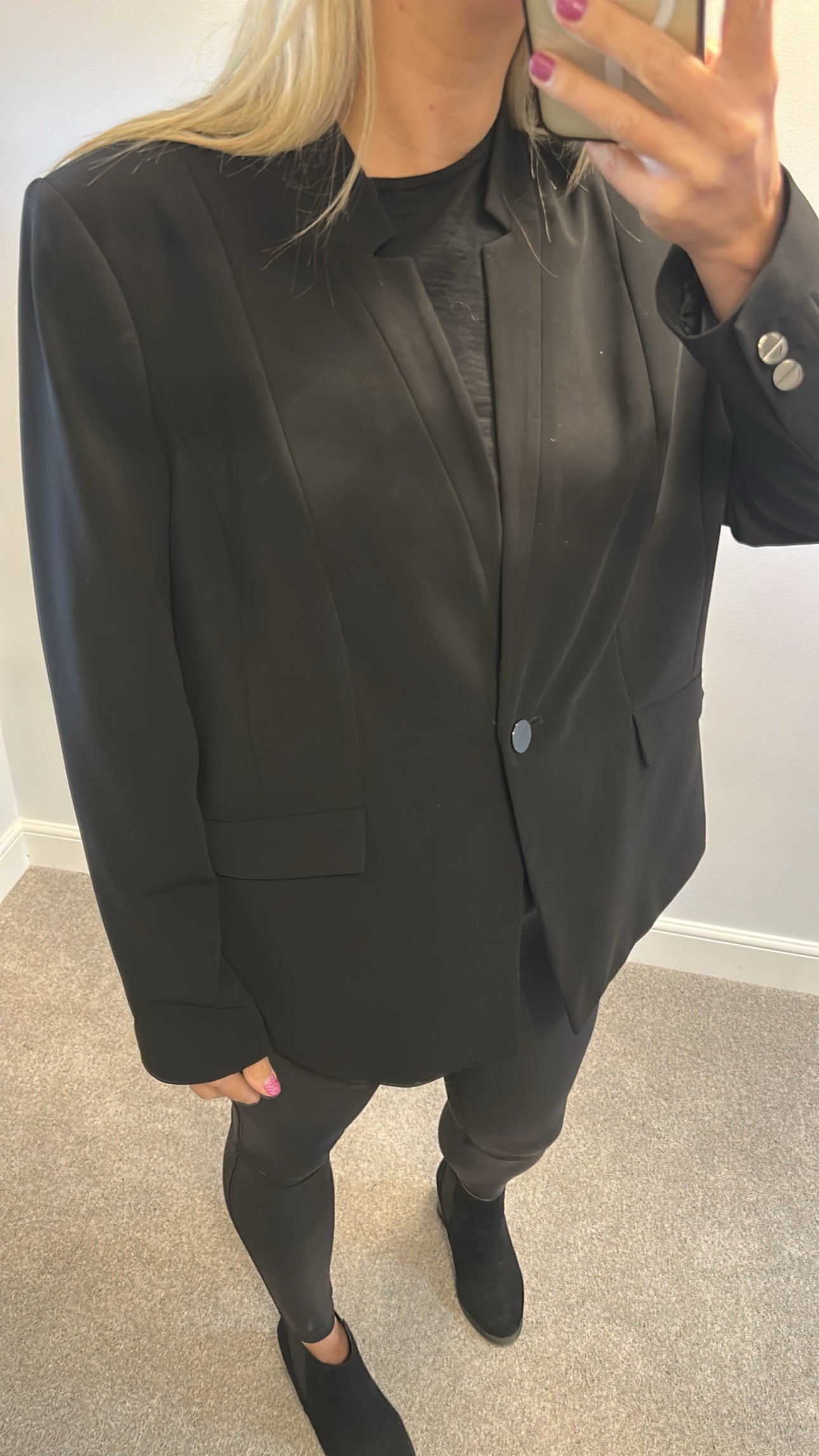 Principles black blazer size 20