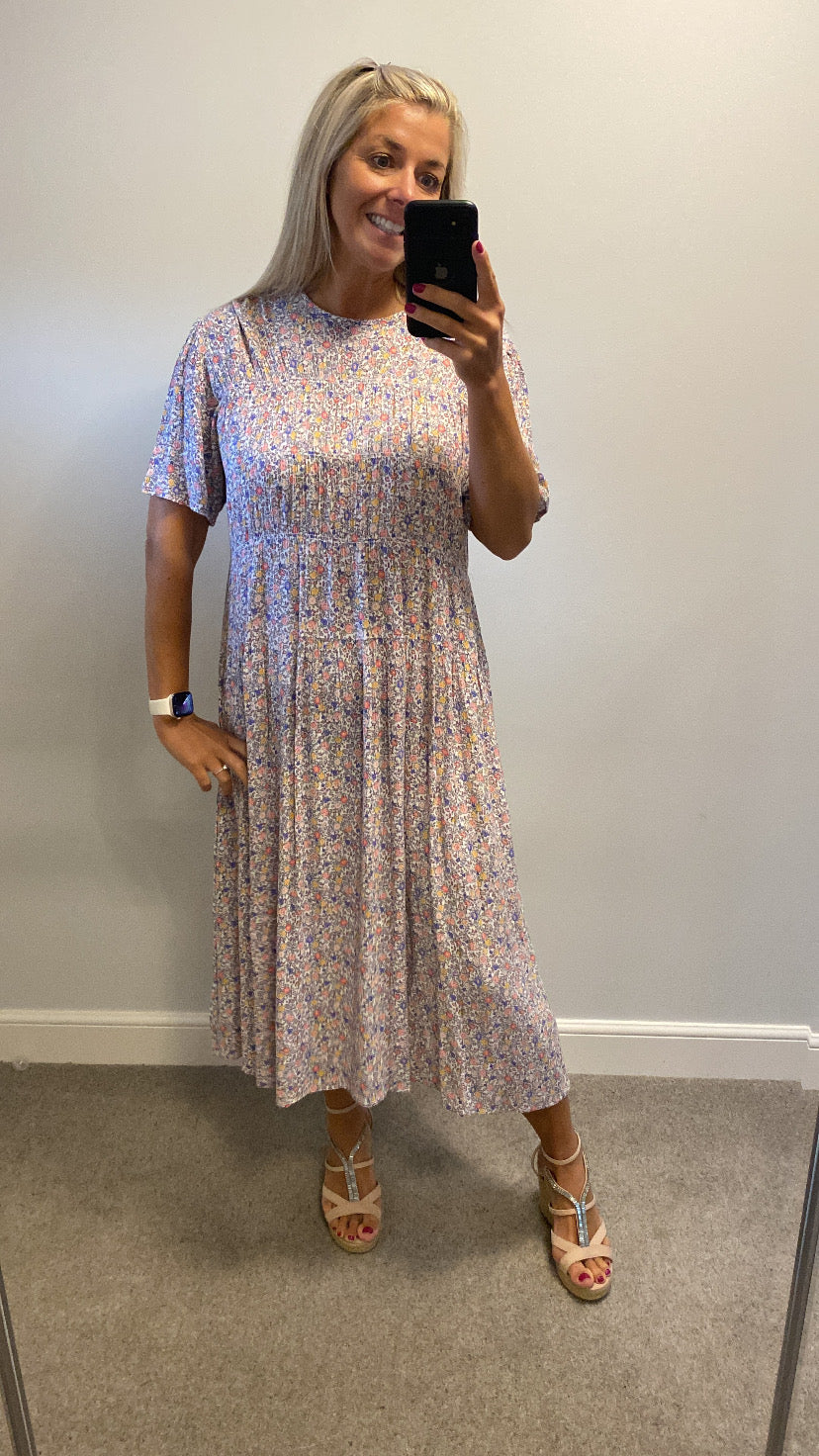 Jeff & co floral print dress size 14