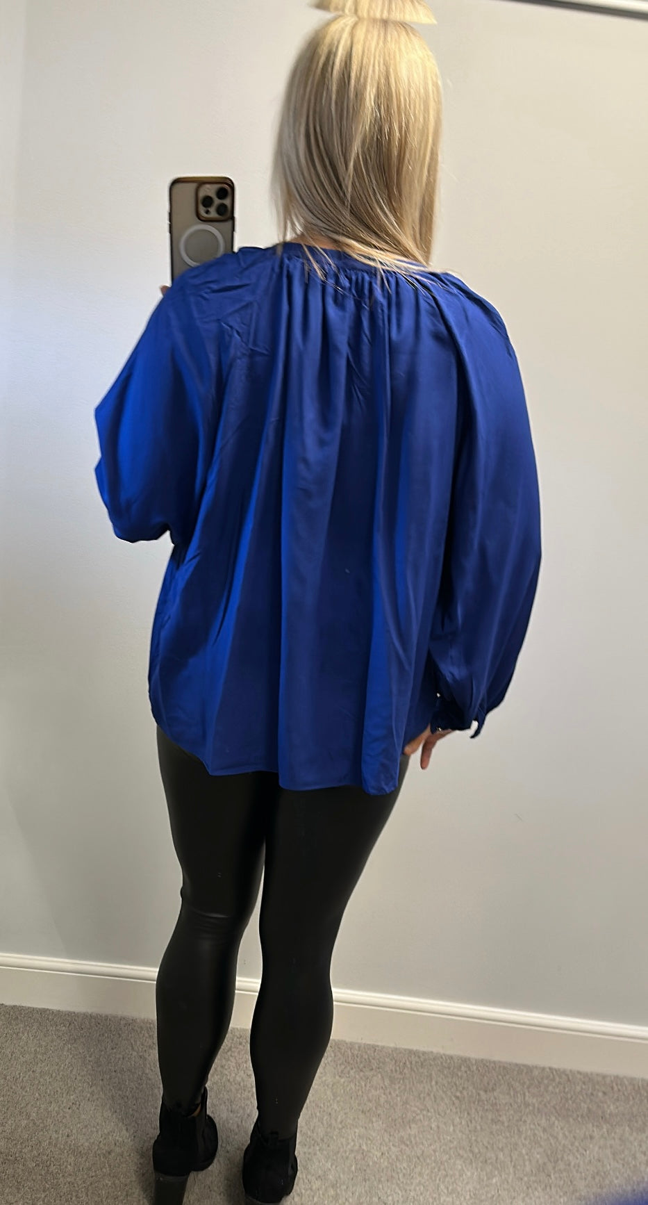 M&S blue collection shirt size 18