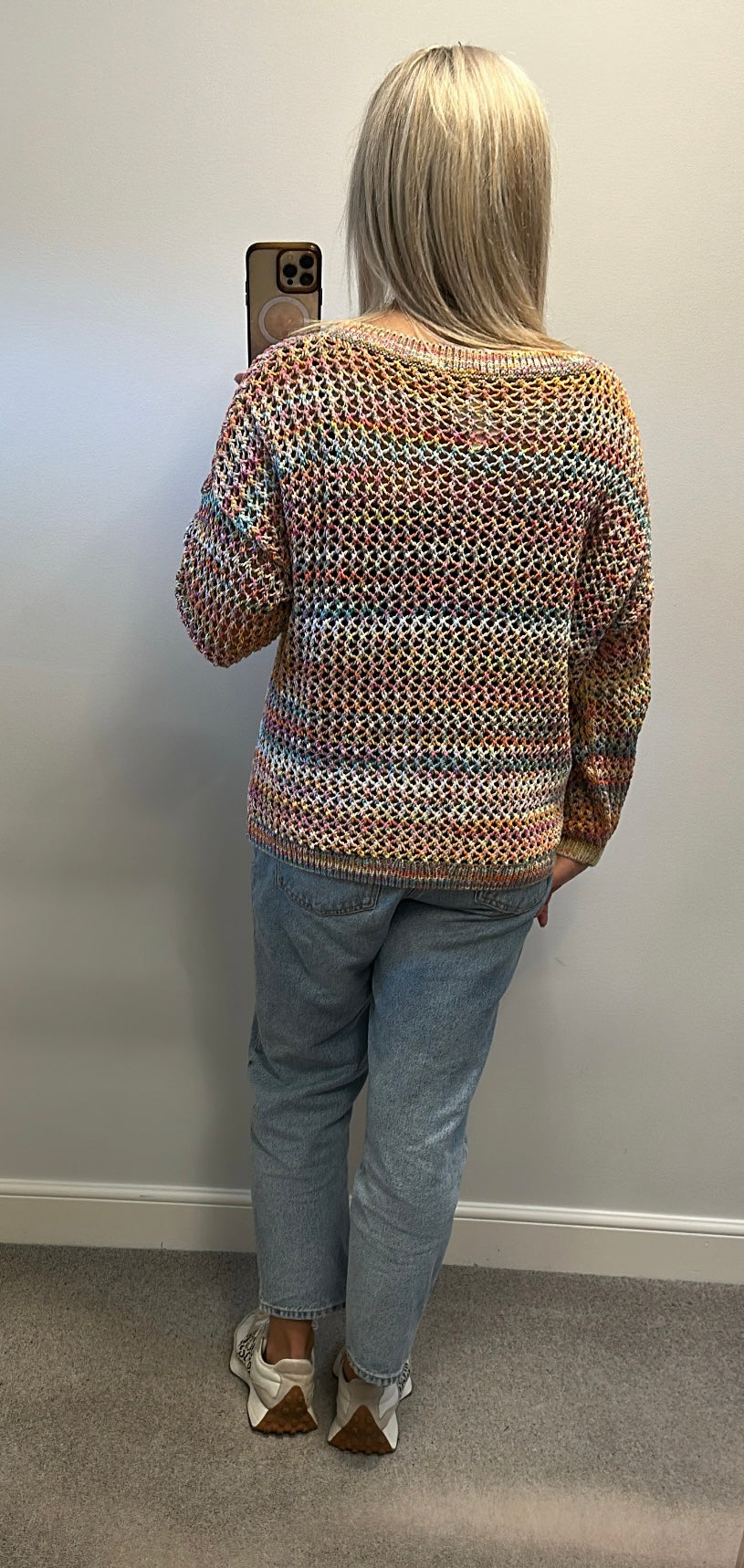 Next pastel colour knit jumper size XL would fit upto size 18
