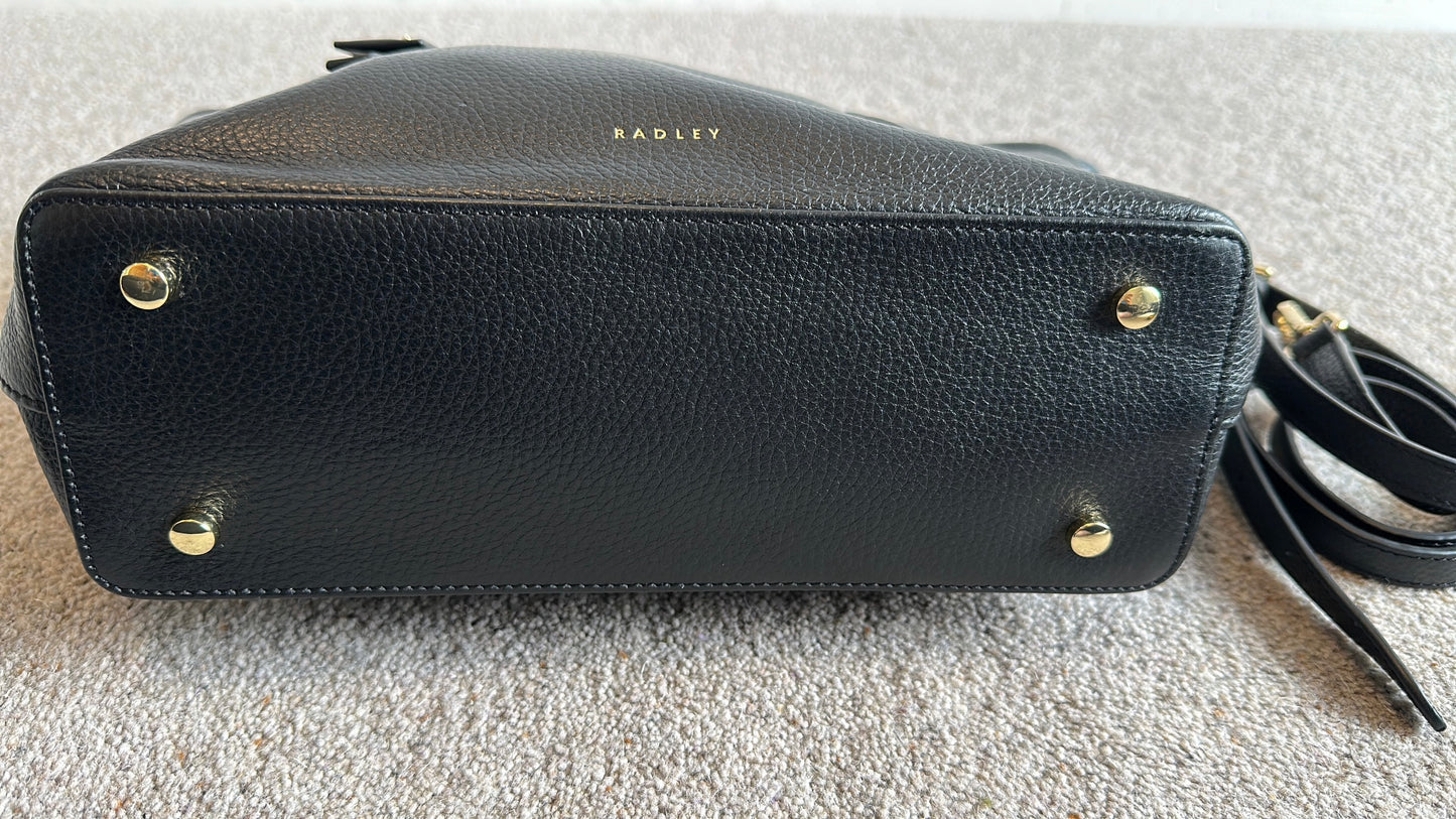 Radley black leather bag