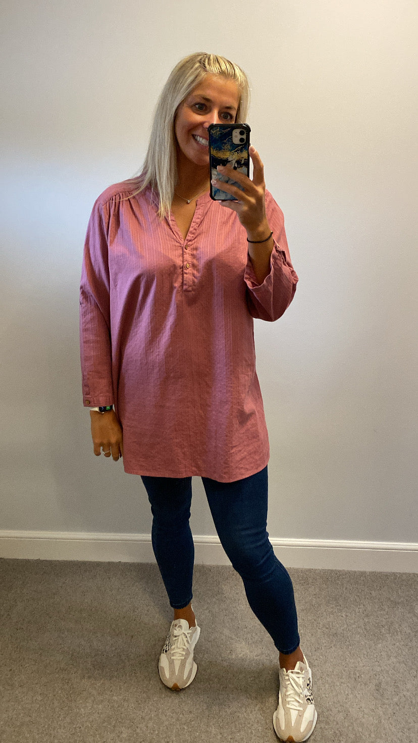 Mountain warehouse pink blouse size 20