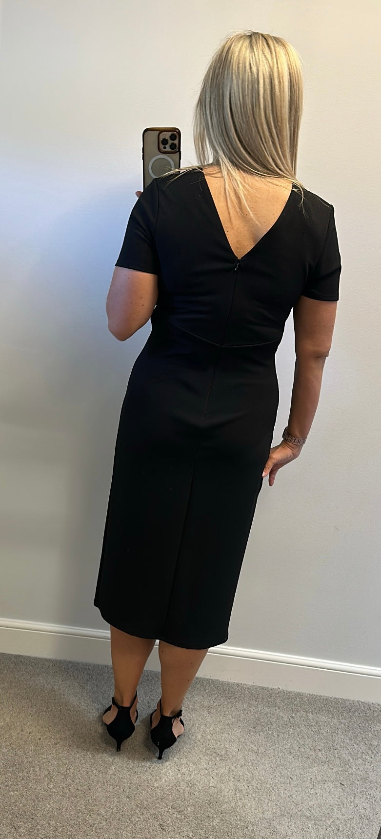 Lipsy black dress size 14