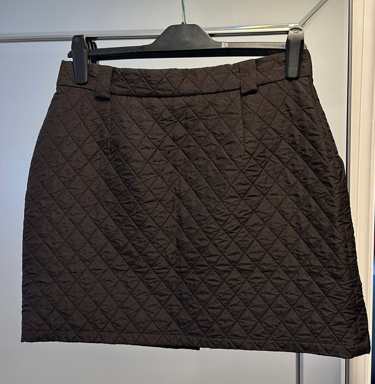 Phase eight brown quilted skirt size 14