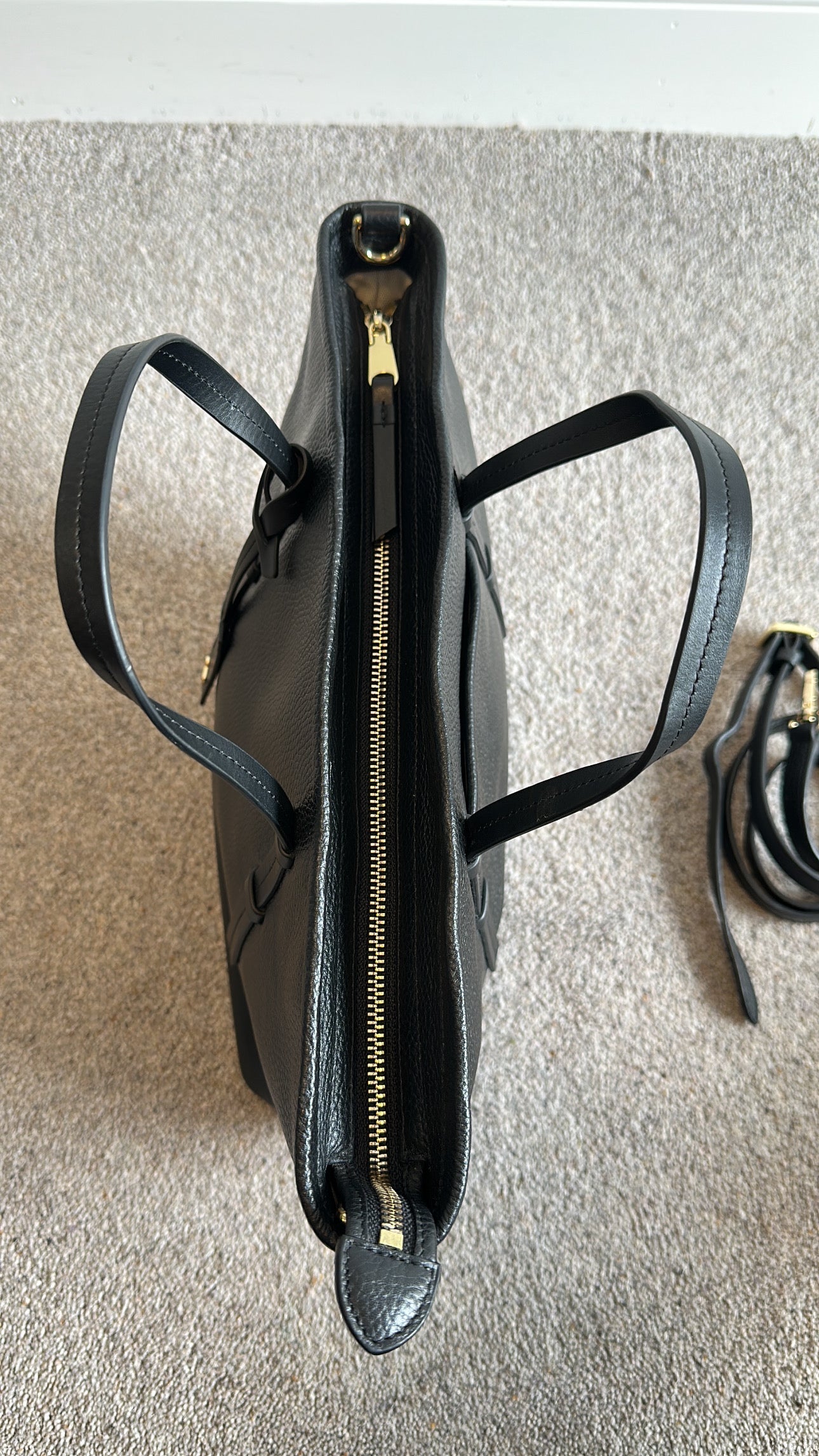 Radley black leather bag