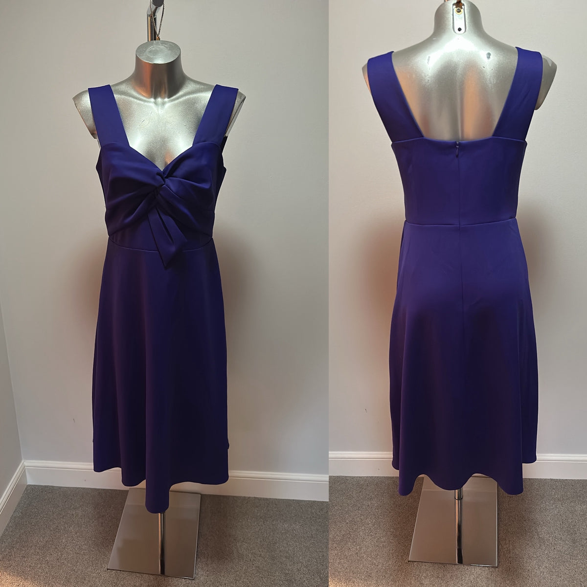Phase Eight electric blue dress size 12