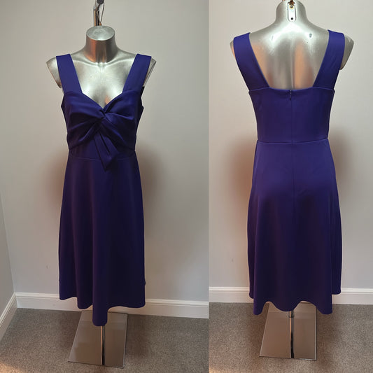 Phase Eight electric blue dress size 12