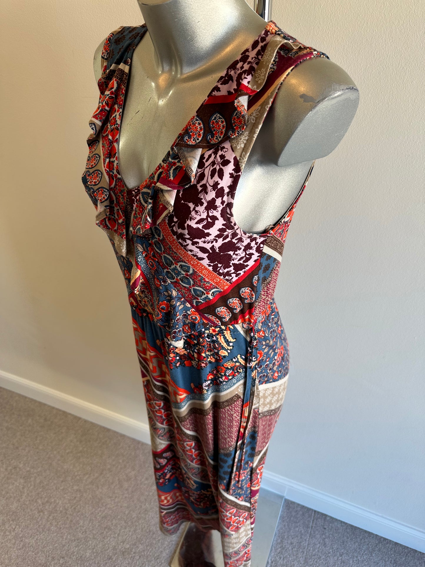 Tu print dress size 10