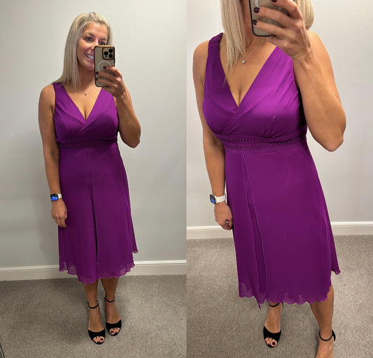 Collection purple evening dress size 12