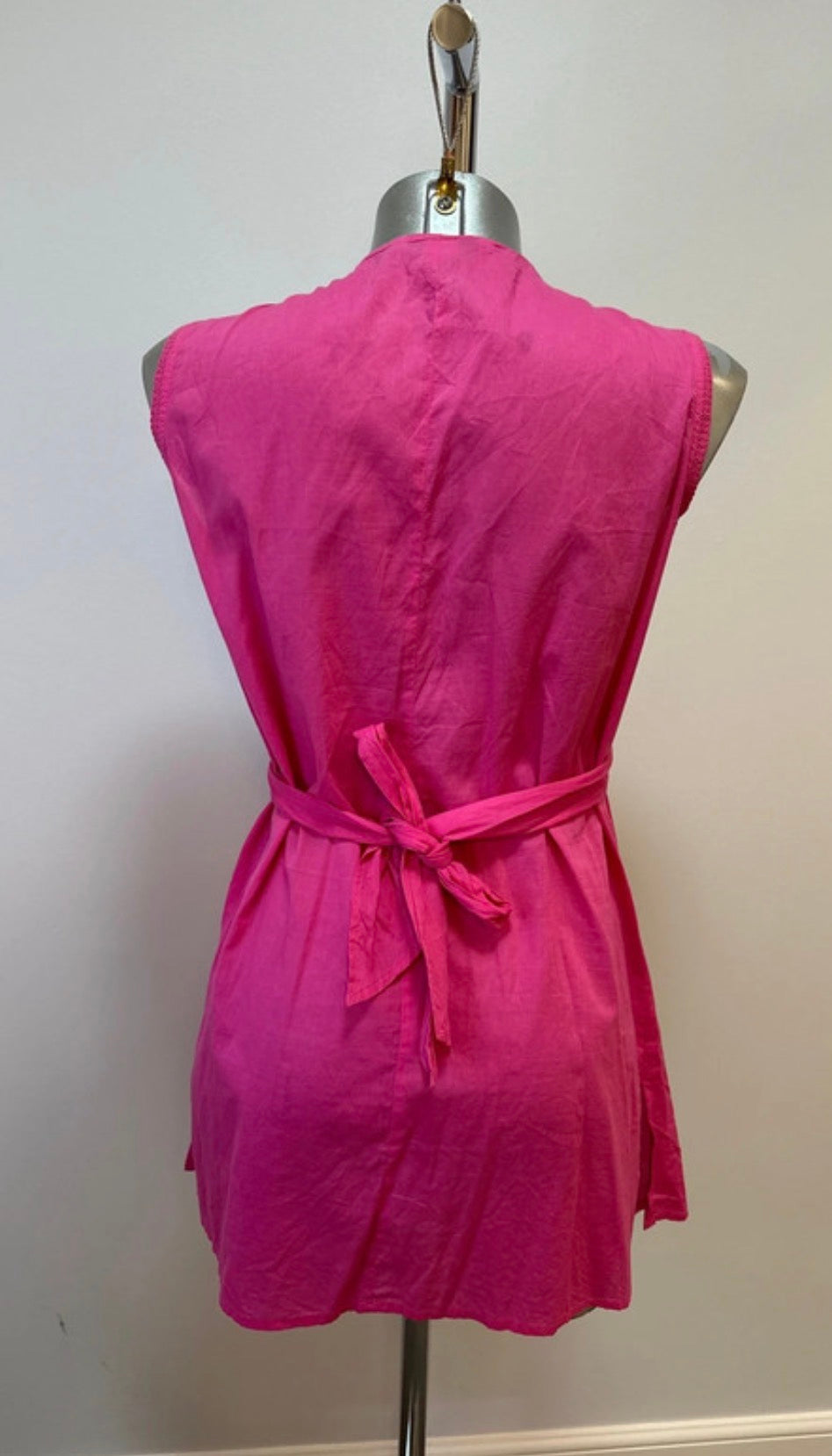 Zara pink and gold sequin summer top size L