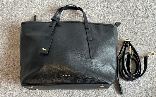 Radley black leather bag