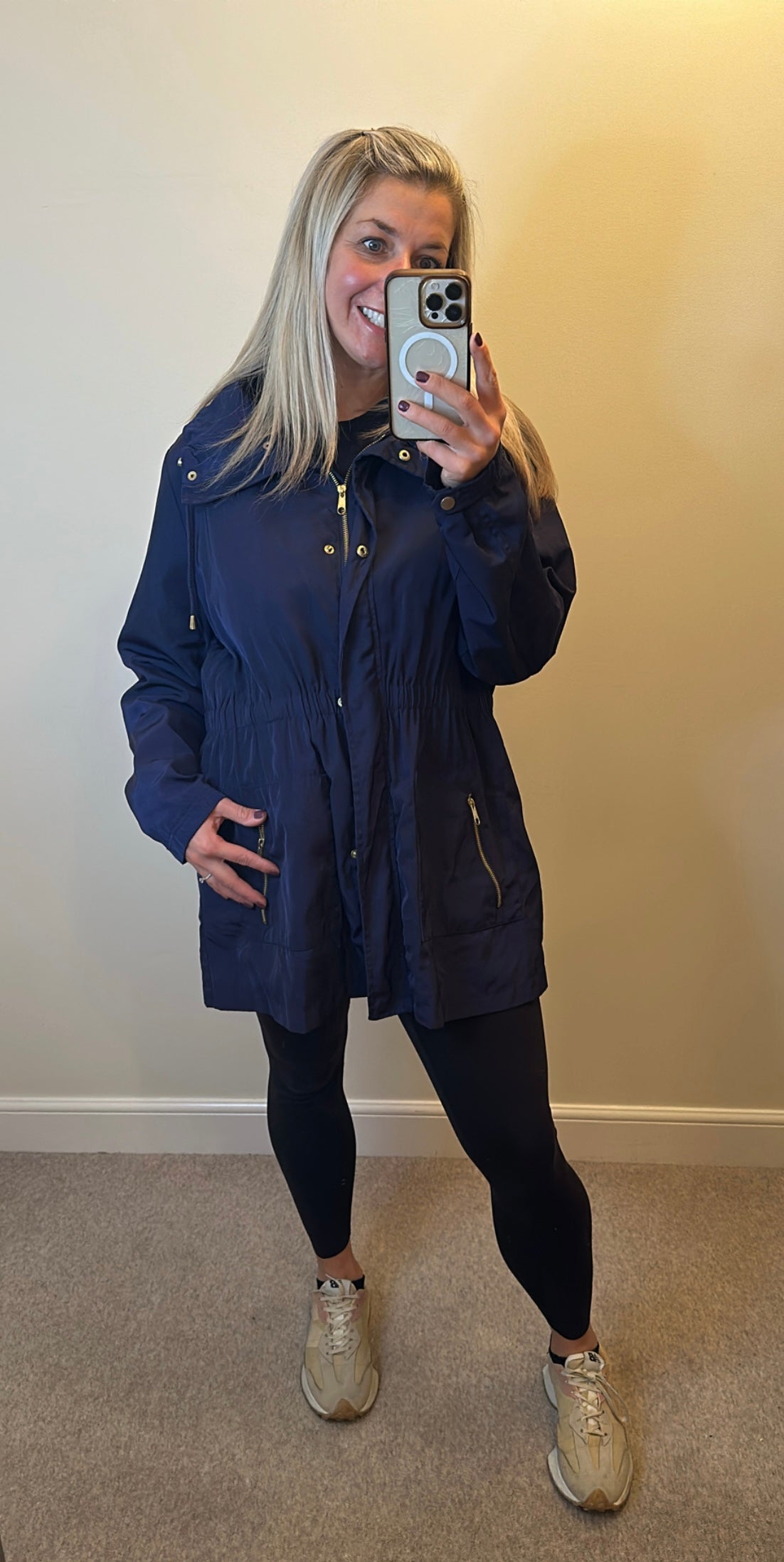 Studio 8 London navy jacket size 20