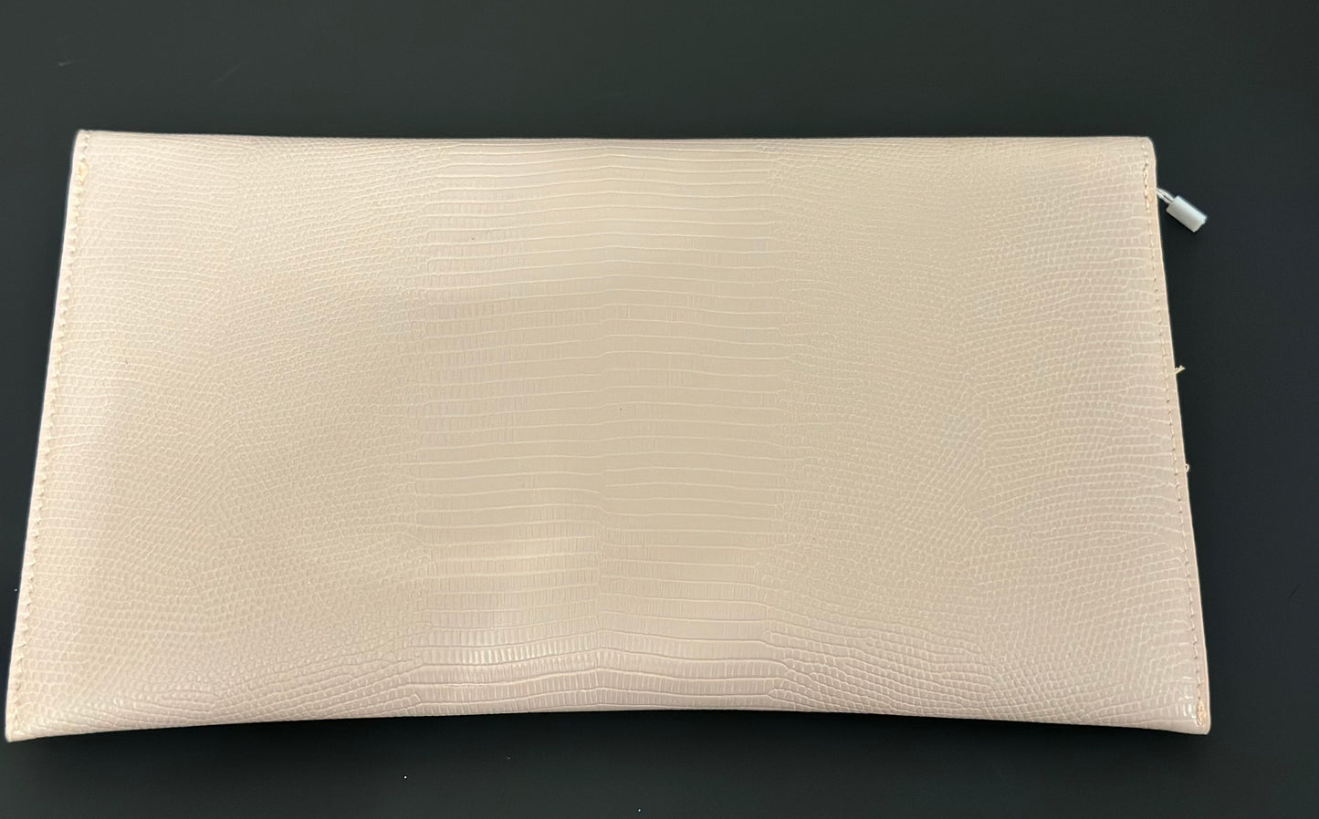 New look blush pink clutch bag