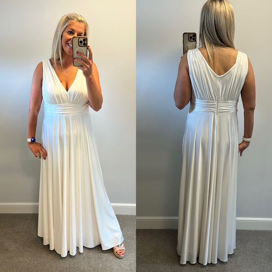 BIBA white dress size 18