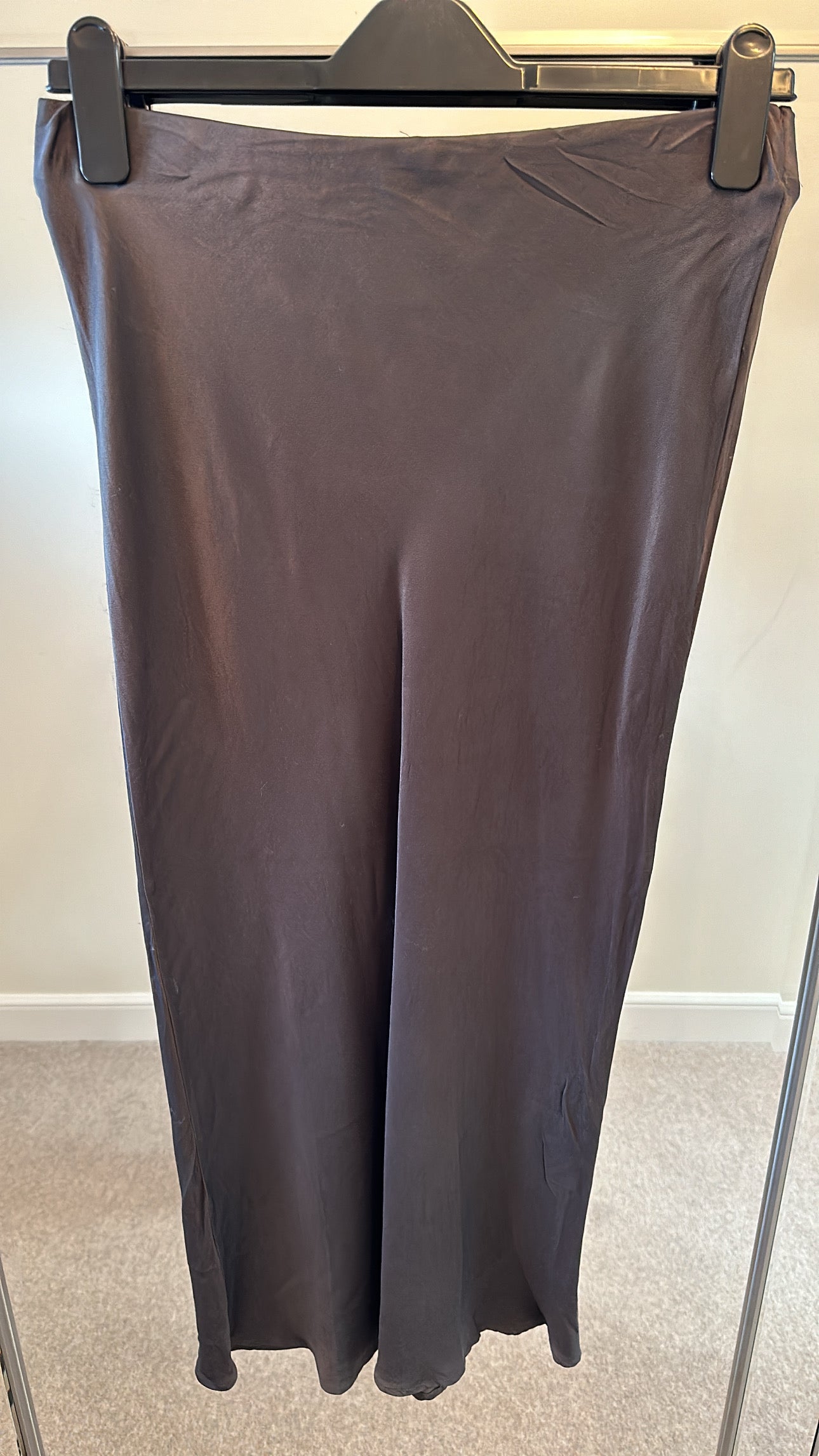 Zara grey slip skirt size M would fit upto size 14