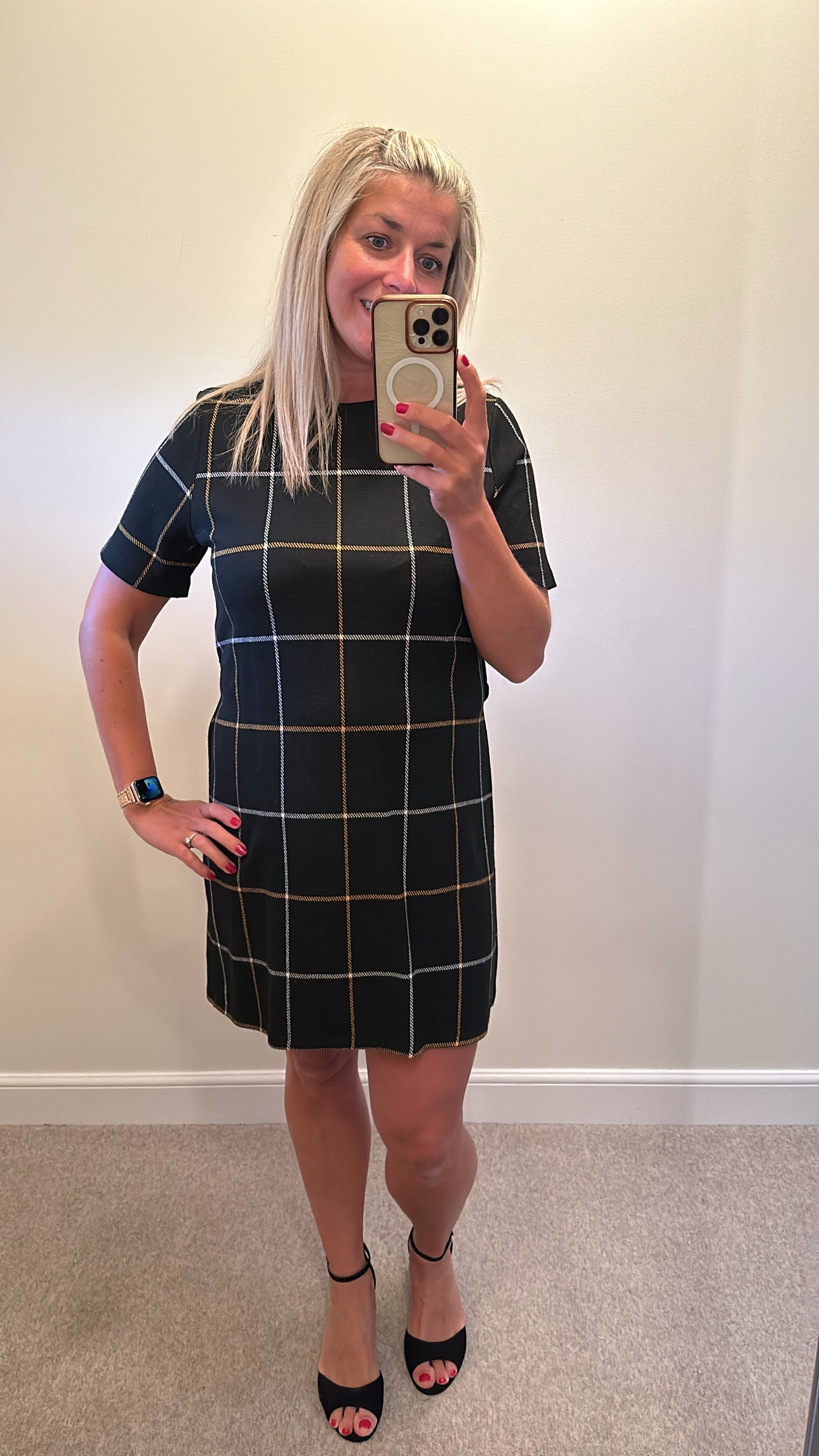 F&F check dress size 16