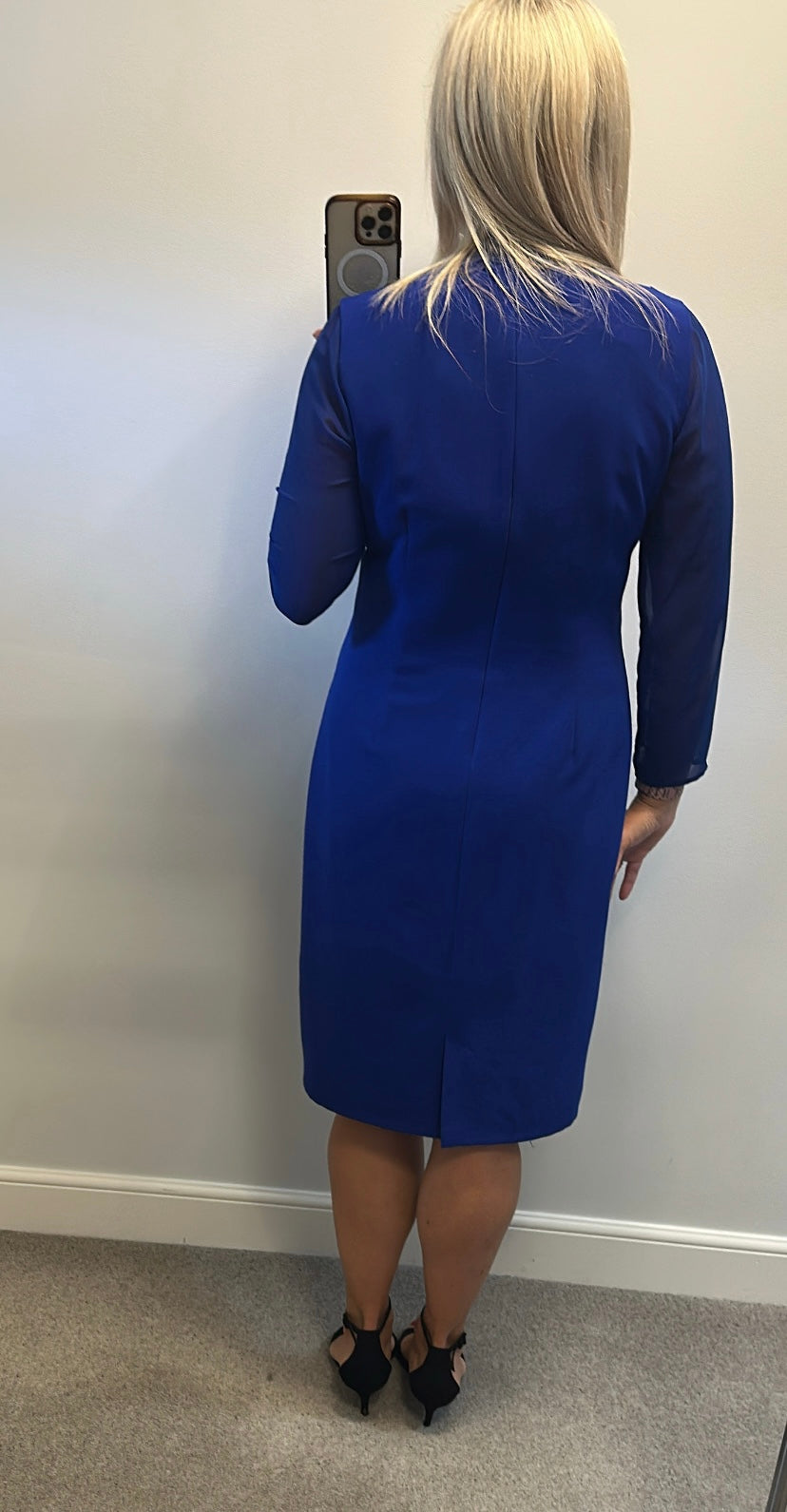 Michaela Louisa cobalt blue dress size 14