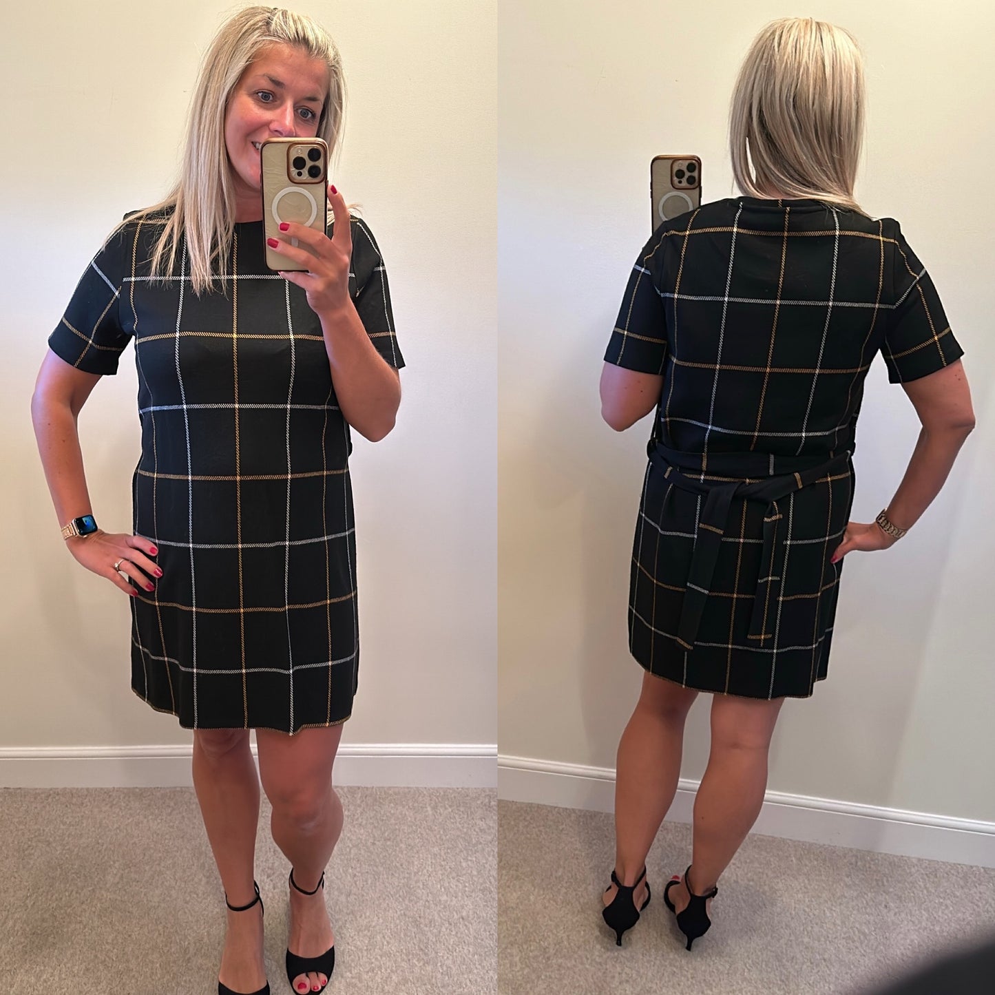 F&F check dress size 16