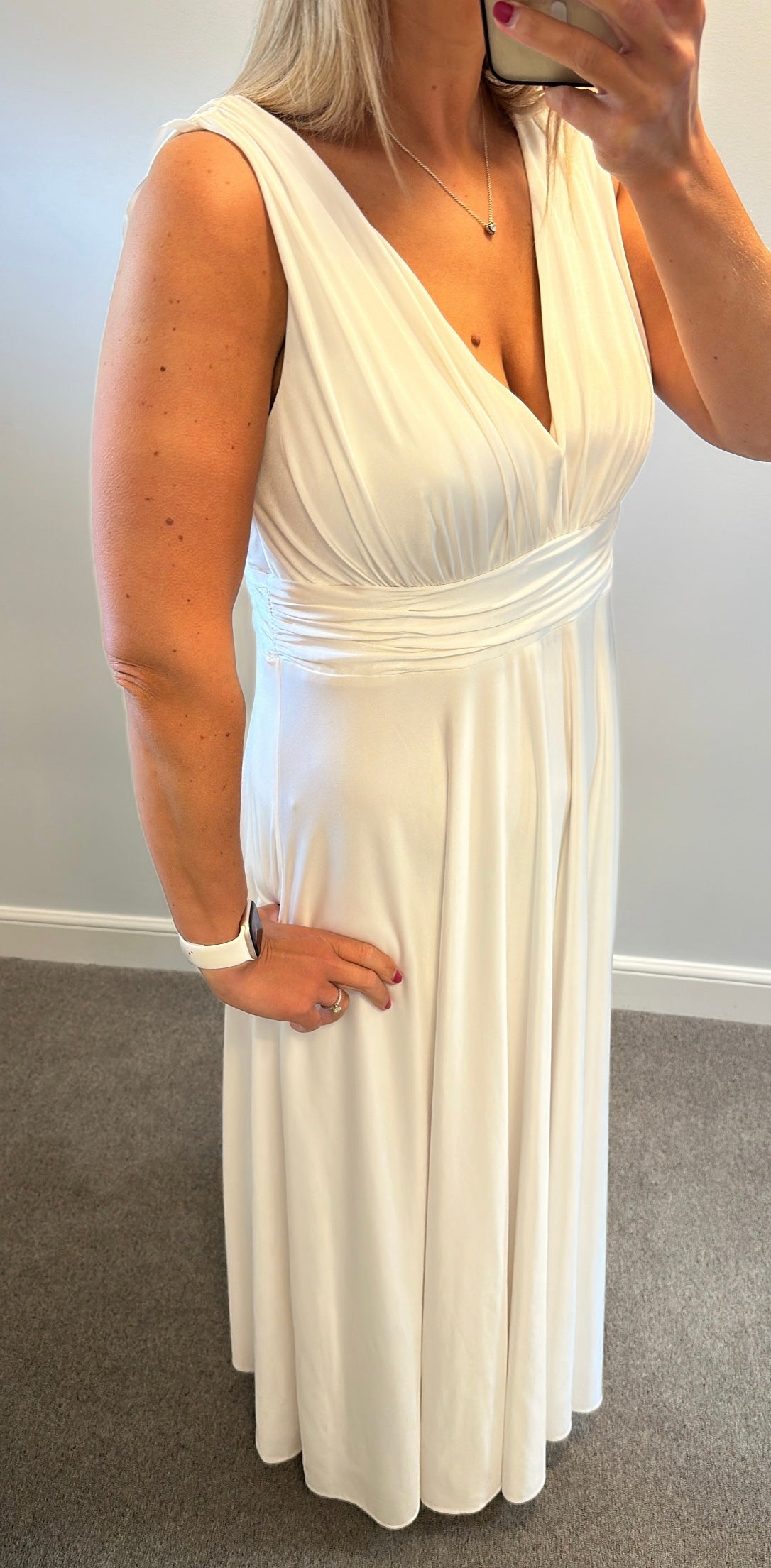 BIBA white dress size 18