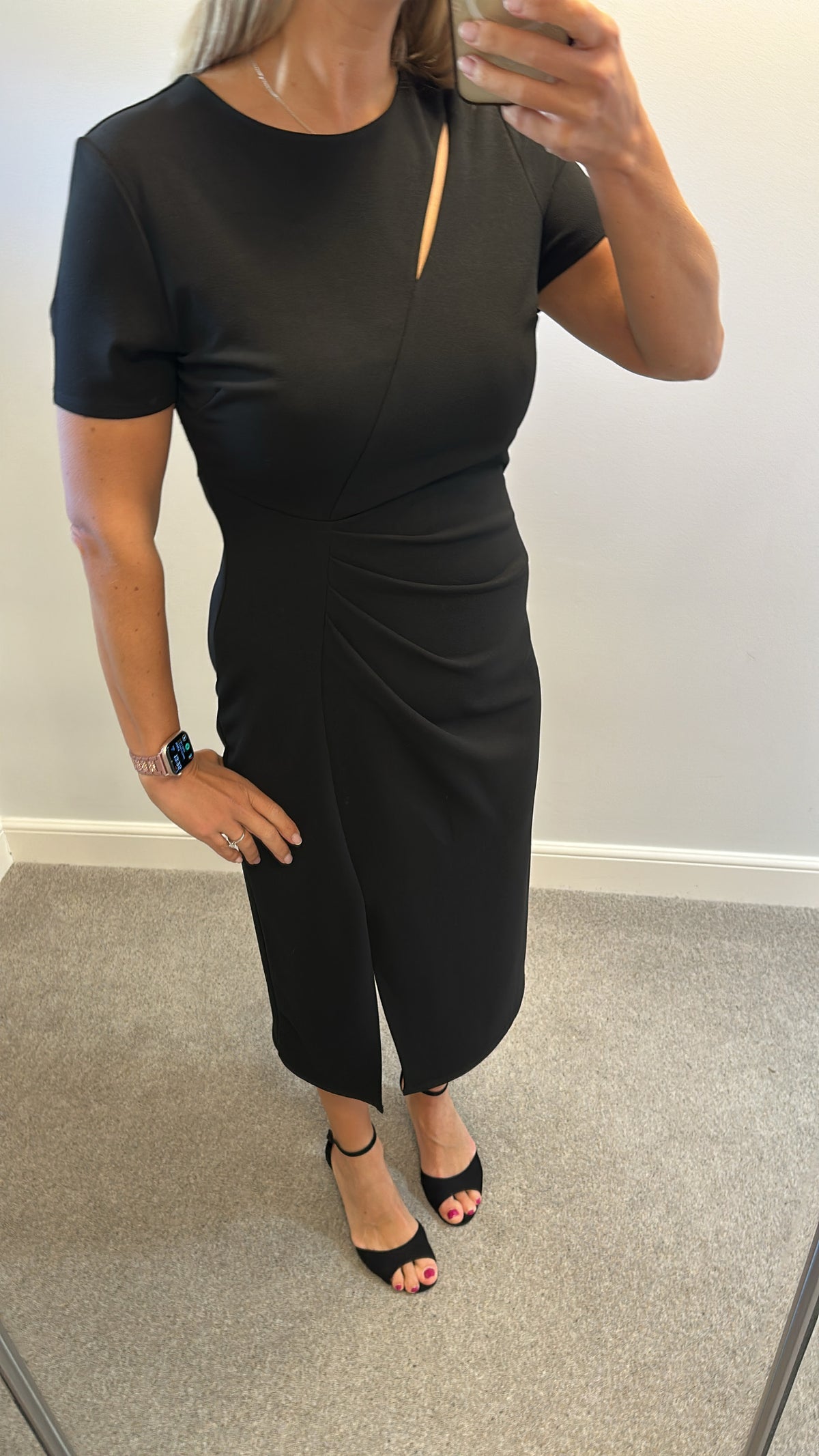 Lipsy black dress size 14