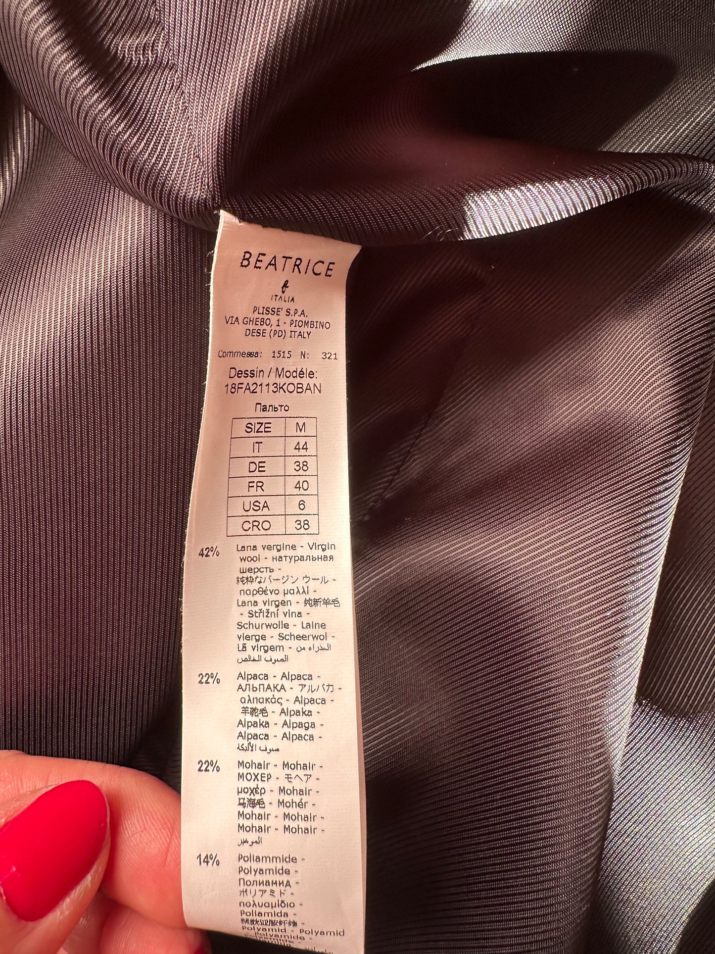 Beatrice mustard yellow wool coat size M would fit upto size 14