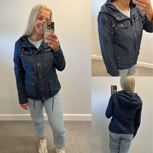 Jack Wills navy jacket size 12