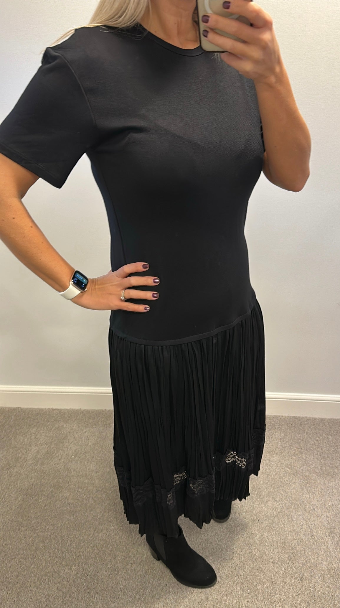 Marks and Spencer’s black dress size 10