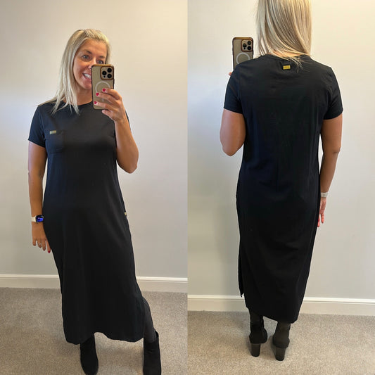 Barbour black dress size 16