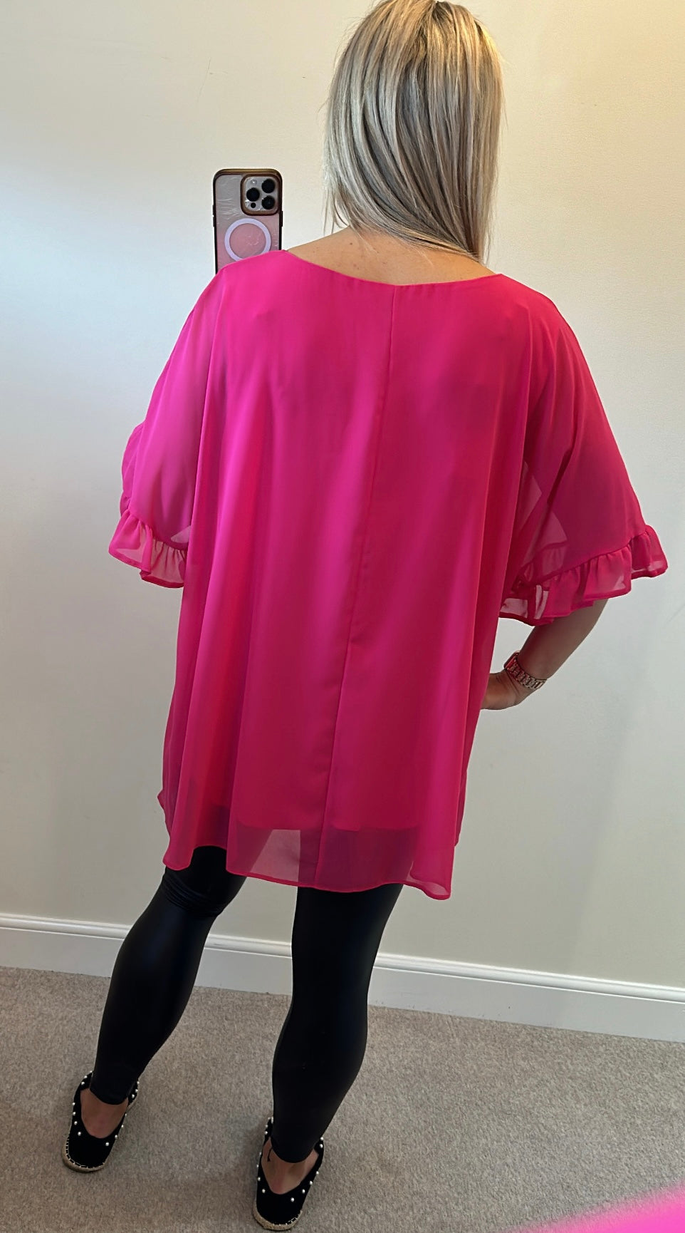 Roman pink top size 20