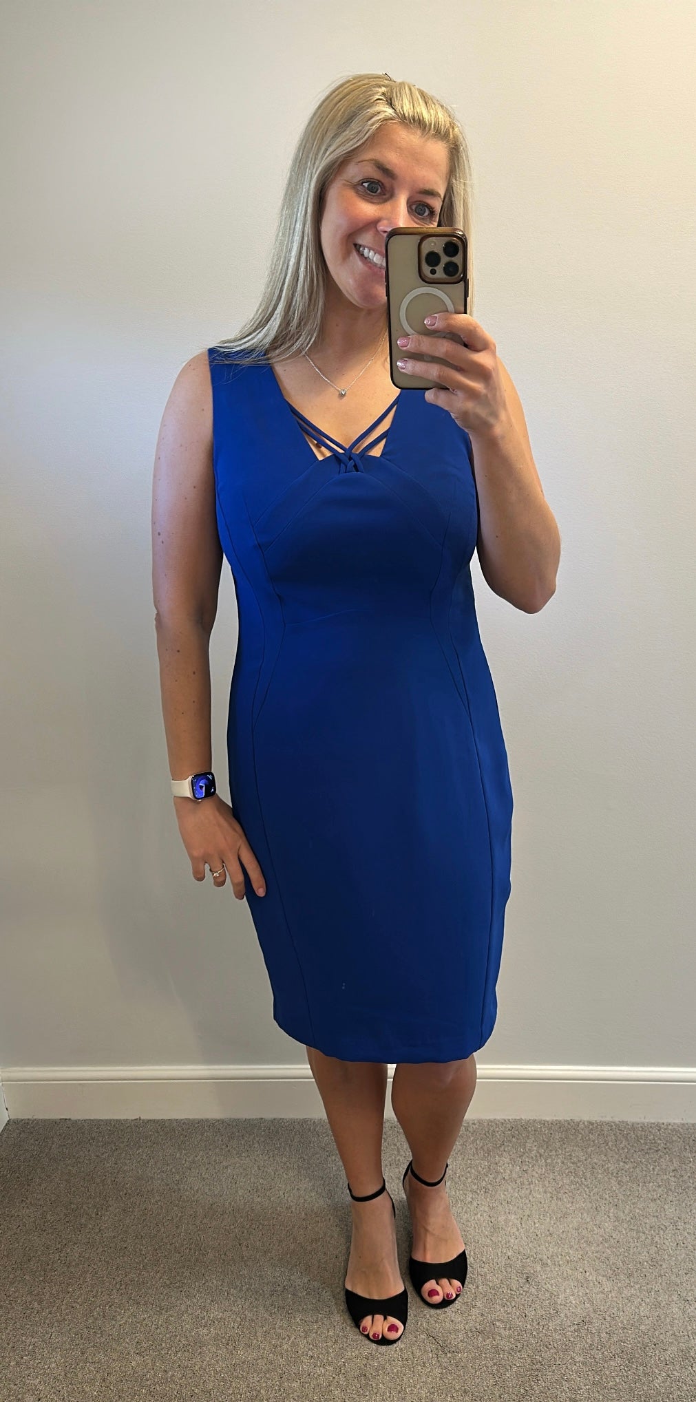 Damsel in Dress cobalt blue size 14