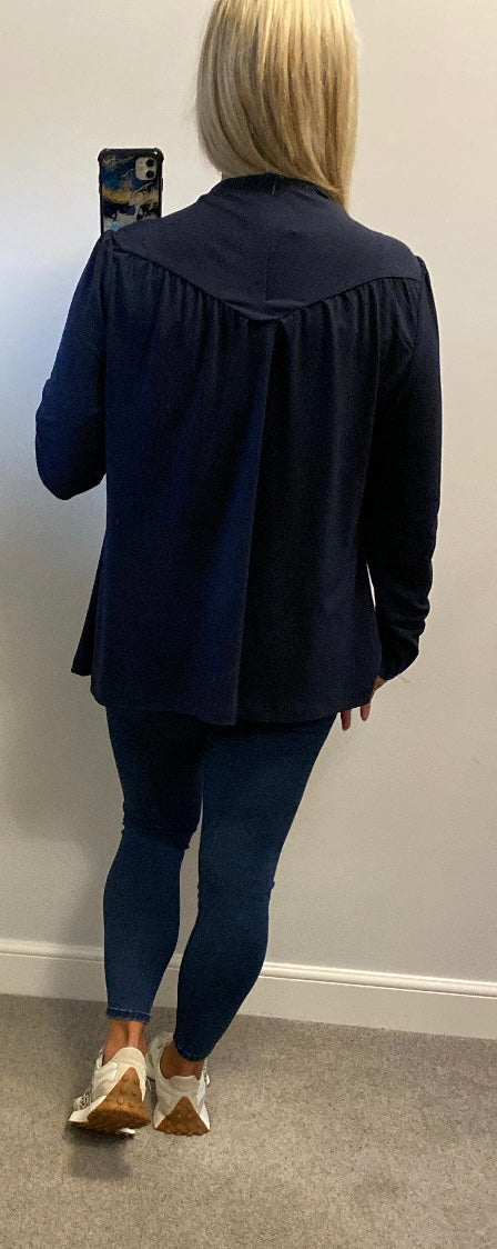 Next navy top size 16