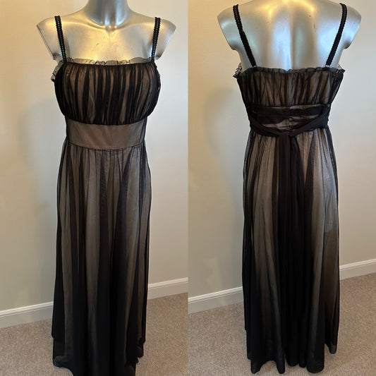 Debut black dress size 12 s